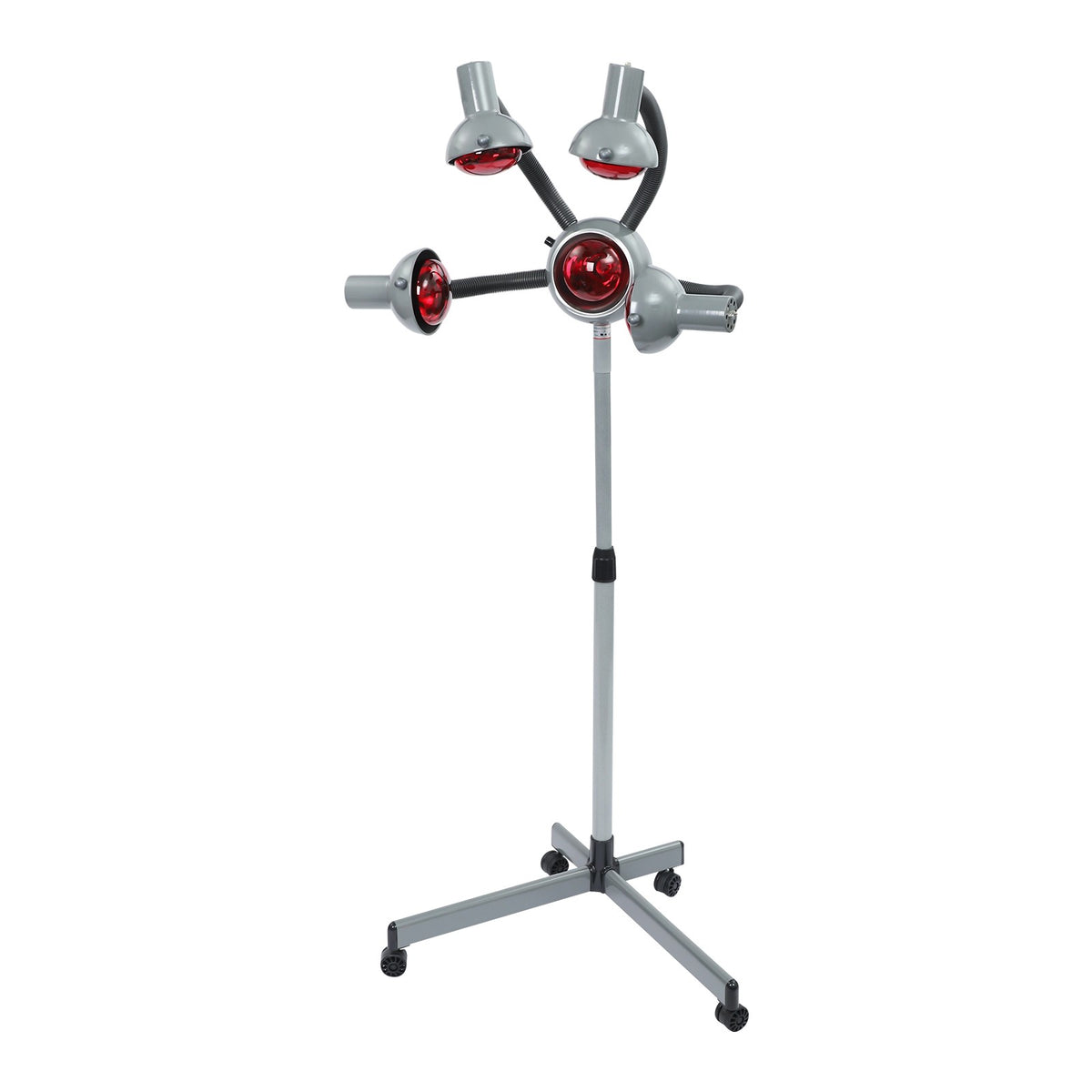 Portable Floor Hair Dryer Stand with Adjustable Height and Wheels – 950W Salon Hair Heater