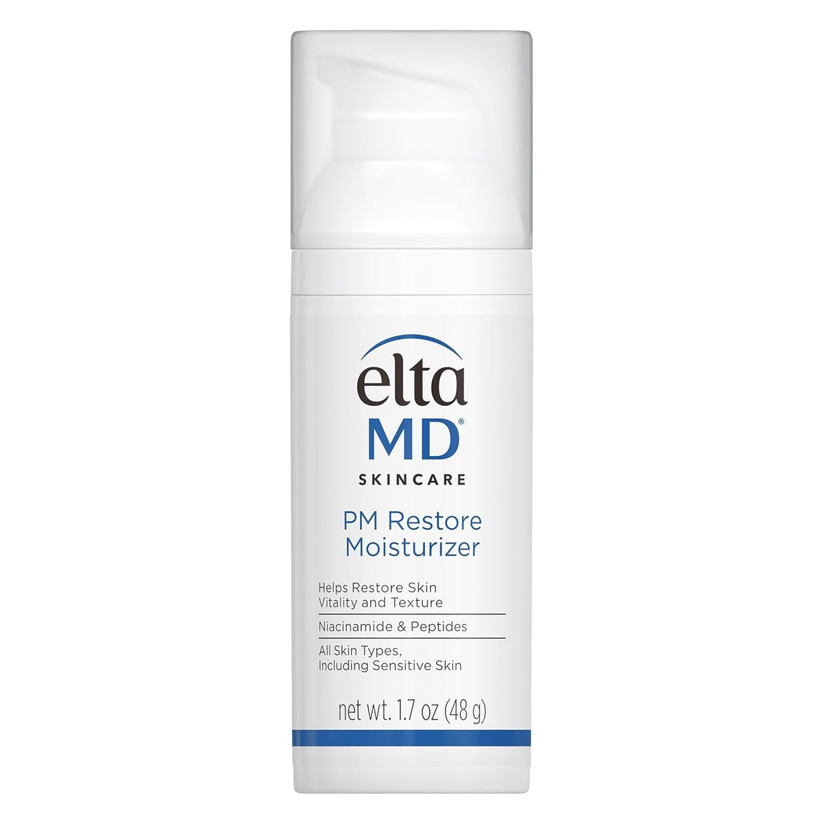 PM Restore Moisturizer 48ml Skin Hydrating Face Cream with Niacinamide & Ceramides