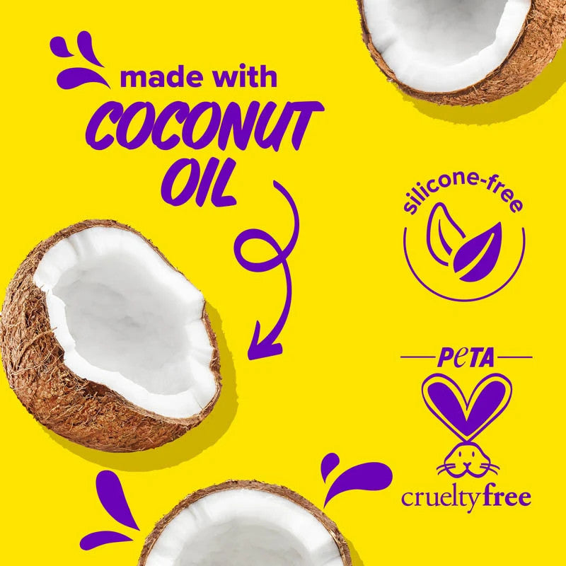 Curl Defining & Frizz Control Cream for Curly Hair - Coconut Oil Infused, 6.8 Oz