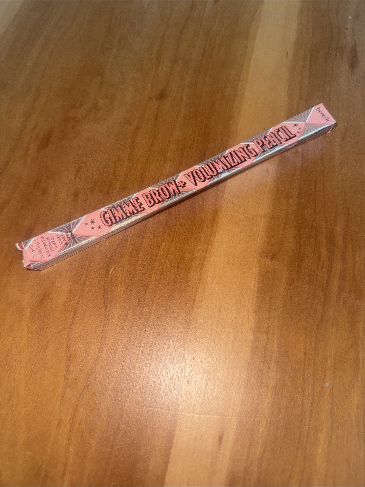 Volumizing Brow Pencil - Natural Finish, Hypoallergenic, 3.75g