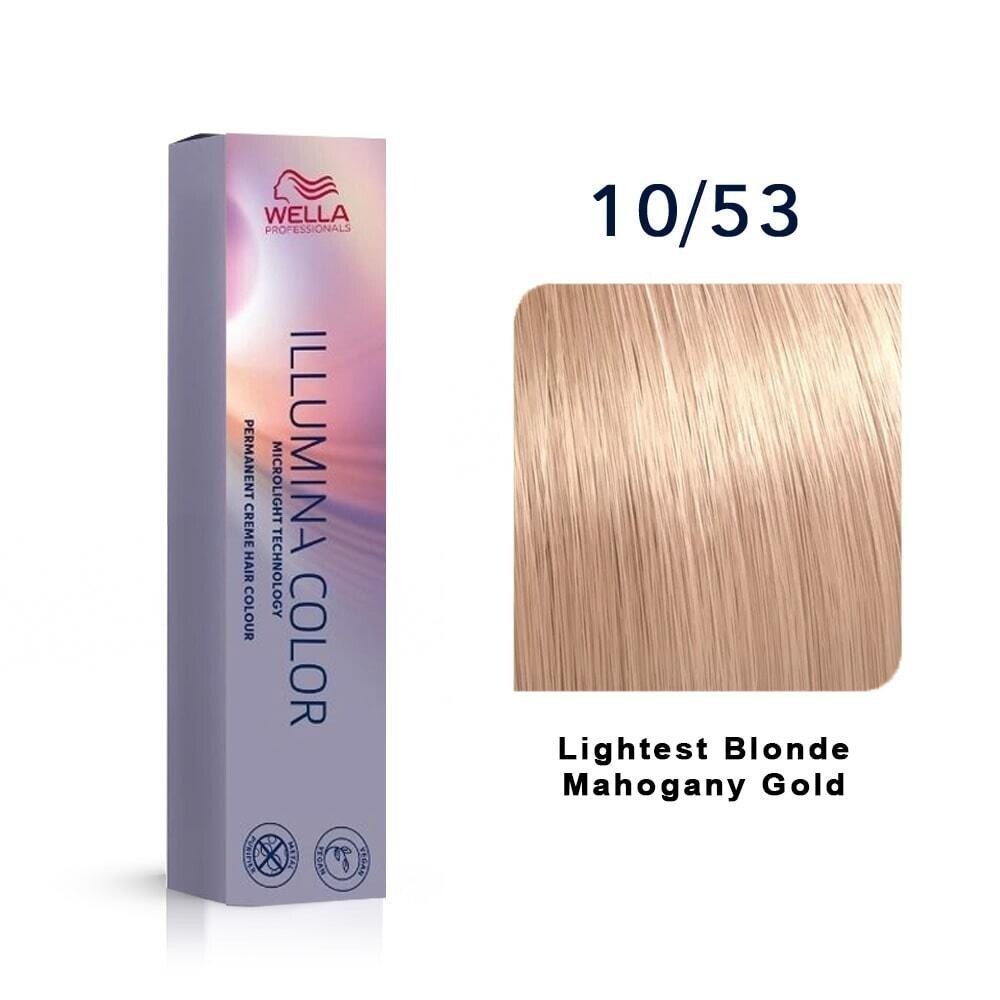 Permanent Hair Color 10/53 Lightest Blonde Mahogany