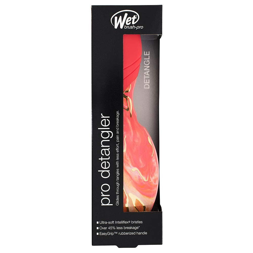 Wet Brush Pro Detangler Organic Swirl Rose Gold Hair Brush with IntelliFlex Bristles