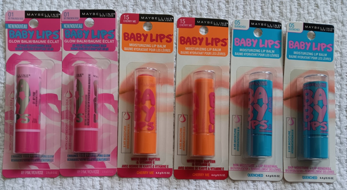 Moisturizing Lip Balm Set - Cherry Me & Pink Mon Rose, Quenched Hydration