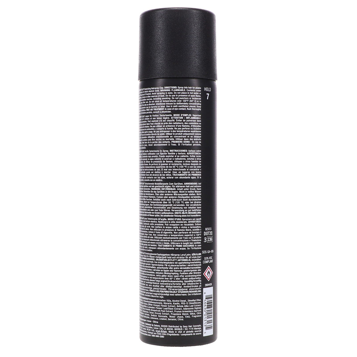 Hair Styling Spray Clay 4.4 oz - Matte Finish, Texture & Volume - 2 Pack