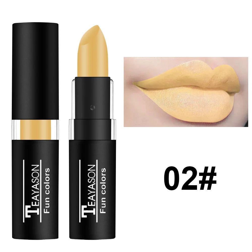 Waterproof Matte Lipstick - Red Dark Wine, Long-Lasting Lip Body Paint
