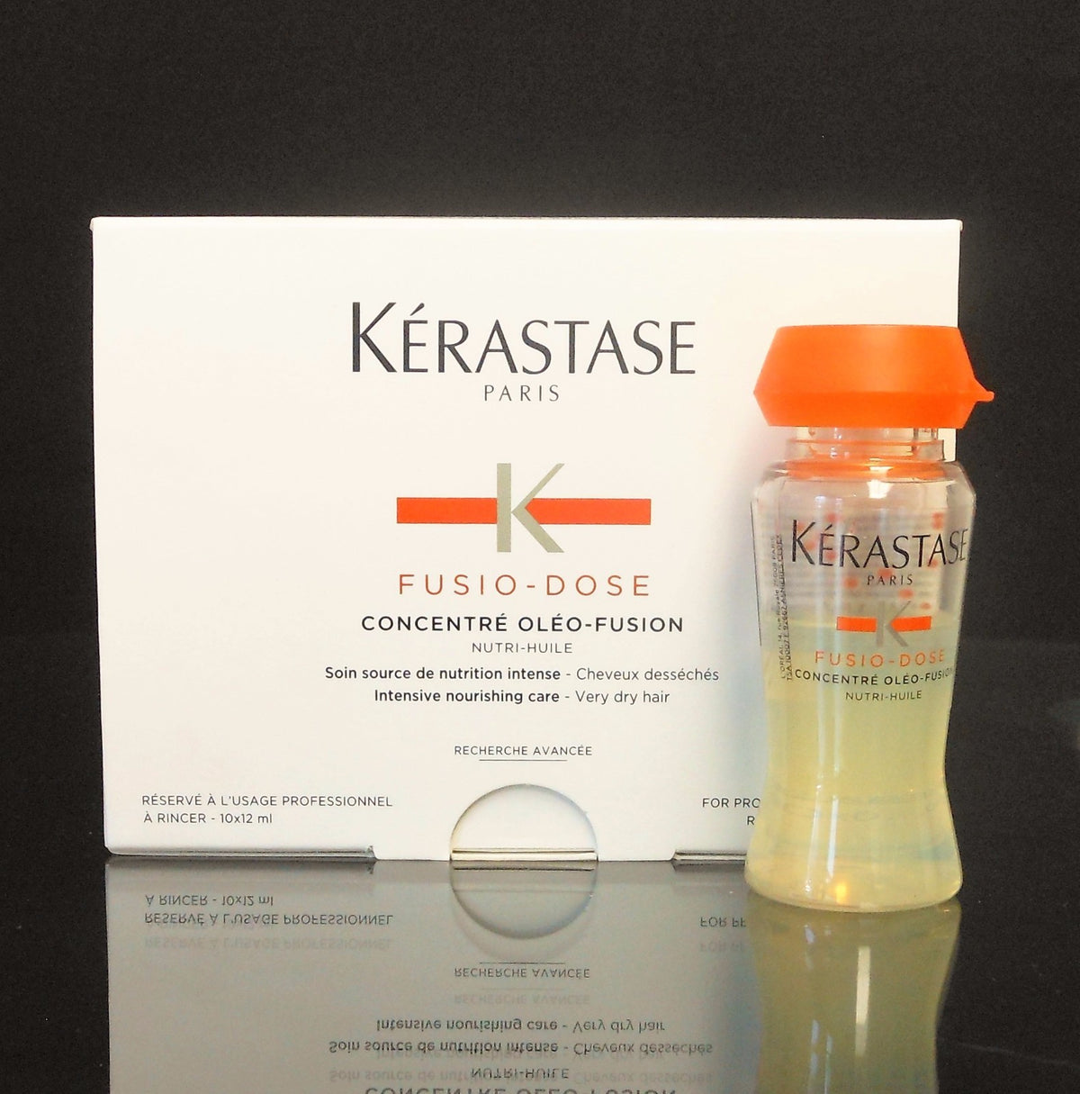 Kerastase Fusio Dose Oleo-Fusion Nourishing Hair Vials - 10x12ml, For Very Dry Hair