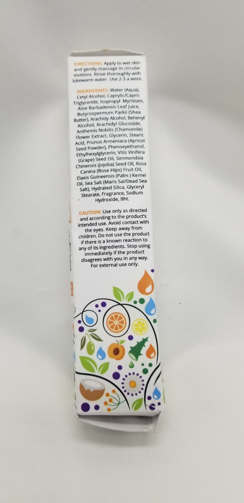 Intentionally Bare Exfoliating Face Scrub with MCT Oil (3.4 oz)
