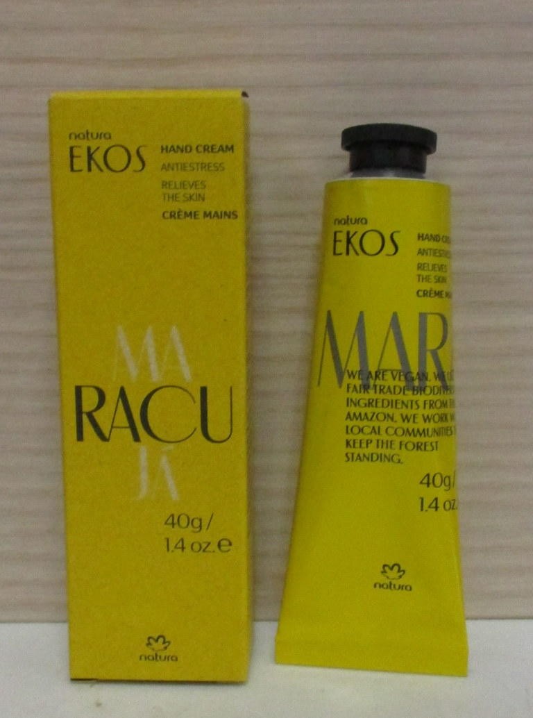 Natura Ekos Racu Hand Cream Anti-Stress 1 oz Travel Size