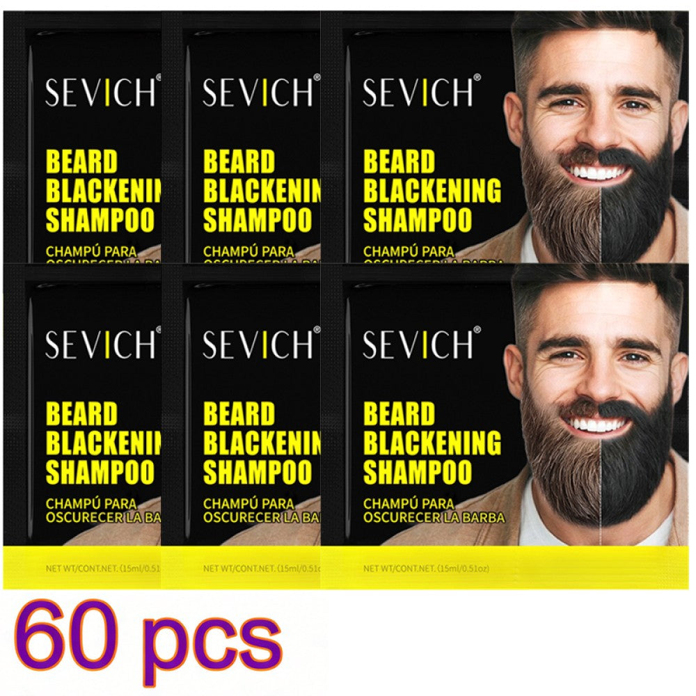 Beard Blackening Shampoo - 5-Minute Gray Coverage