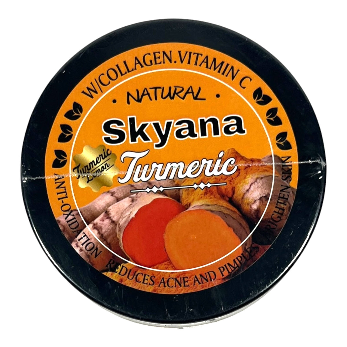 Natural Skyana Turmeric Shea Sugar Scrub 250g - Reduces Acne / Pimples