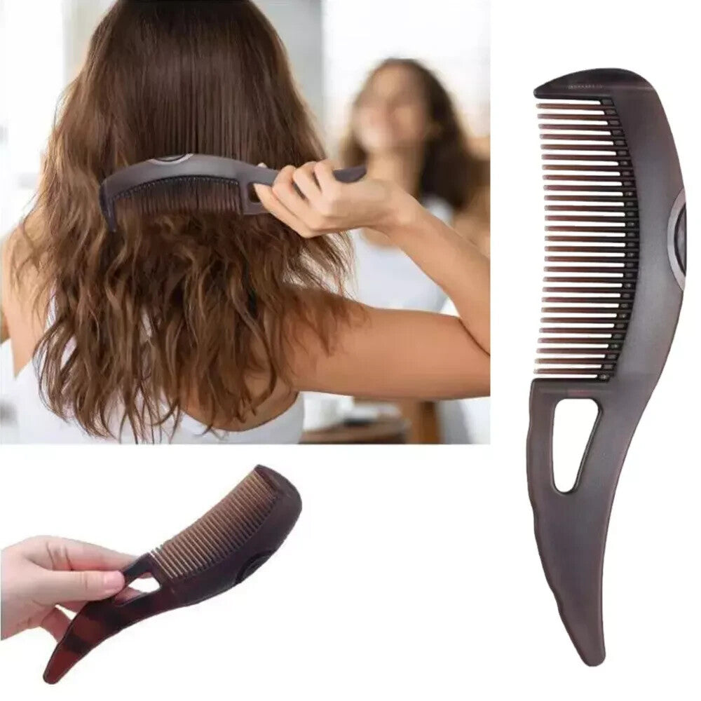 Dandruff Comb Hair Scalp Detox & Massage Comb with Hollow Teeth