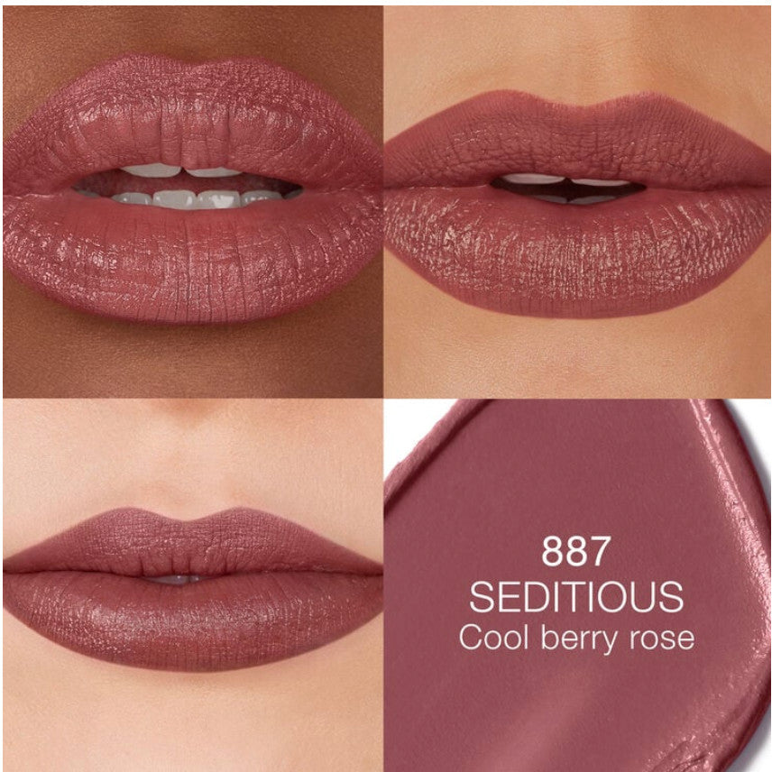 NARS Explicit Lipstick Refillable - Satin Lipstick 0.13 oz, Shade 887 Sedition