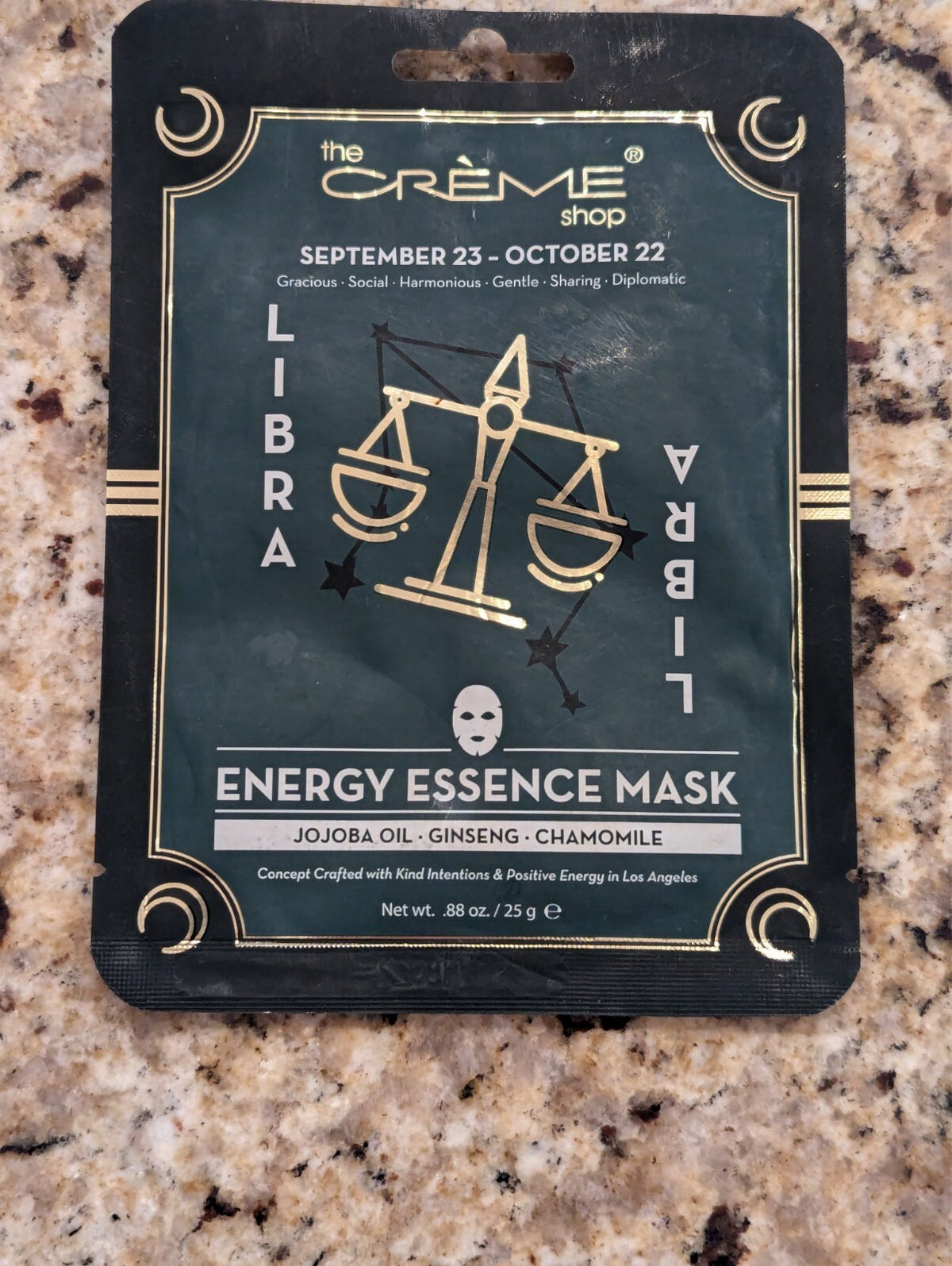 Libra Energy Essence Mask 0.88 oz