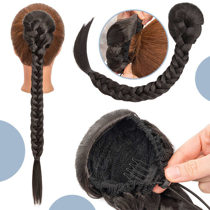 200g Thick Large Drawstring Ponytail Clip-In Hair Extension for Full Head