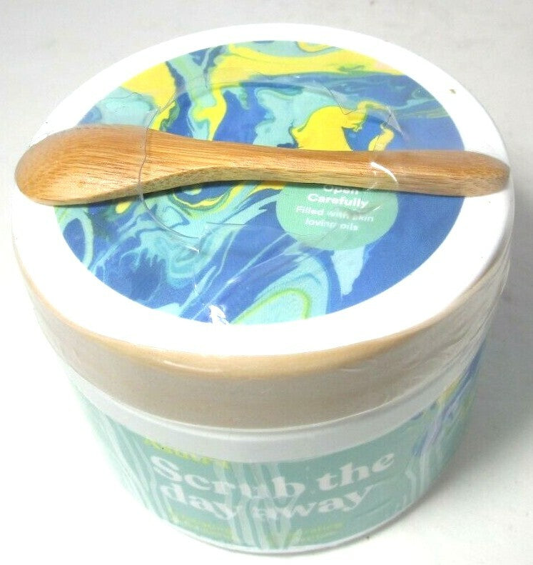 Scrub The Day Away, Exfoliating Body Scrub, Invigorating Eucalyptus