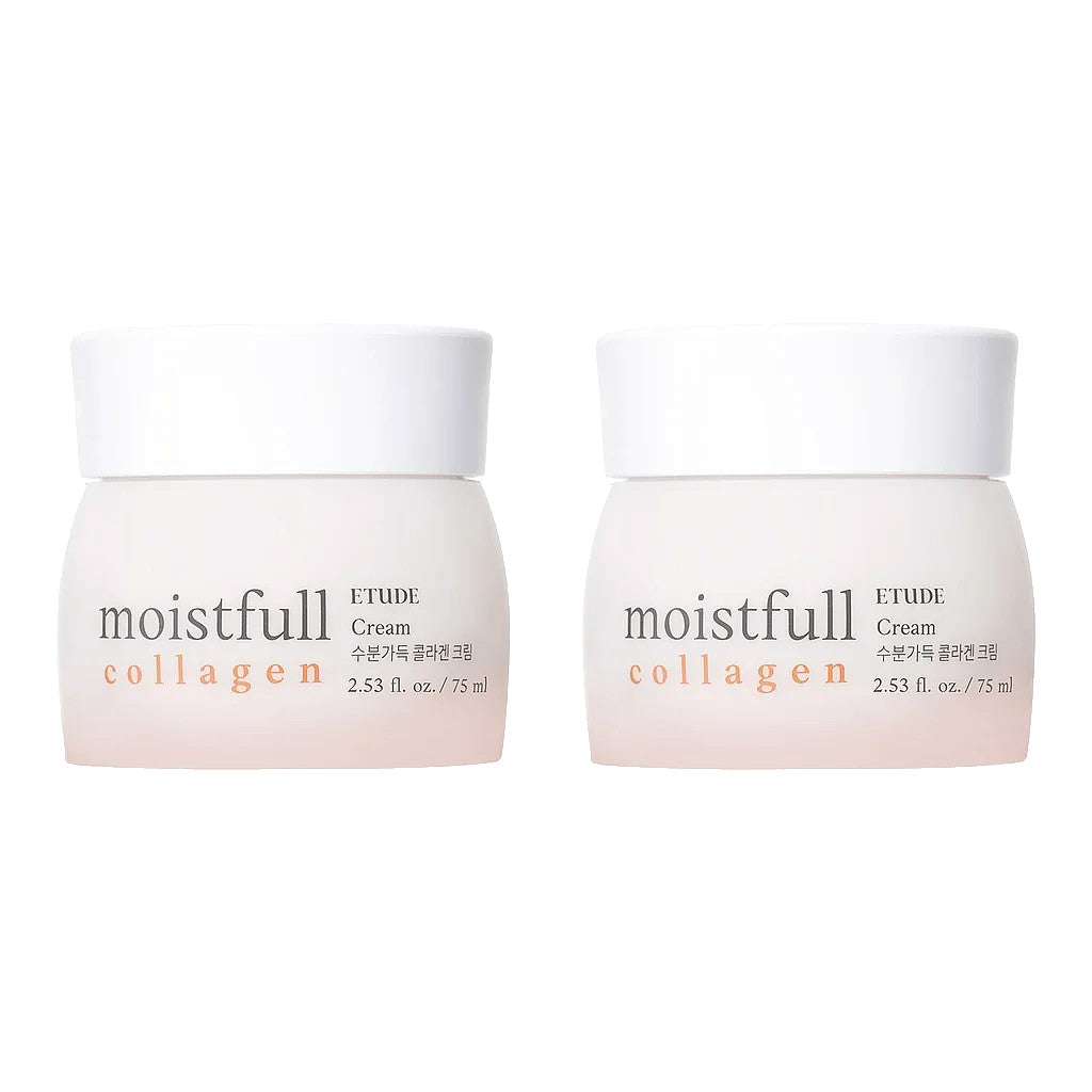 Moistfull Super Collagen Hypoallergenic Cream 2 Pack - 2 x 2.53 oz
