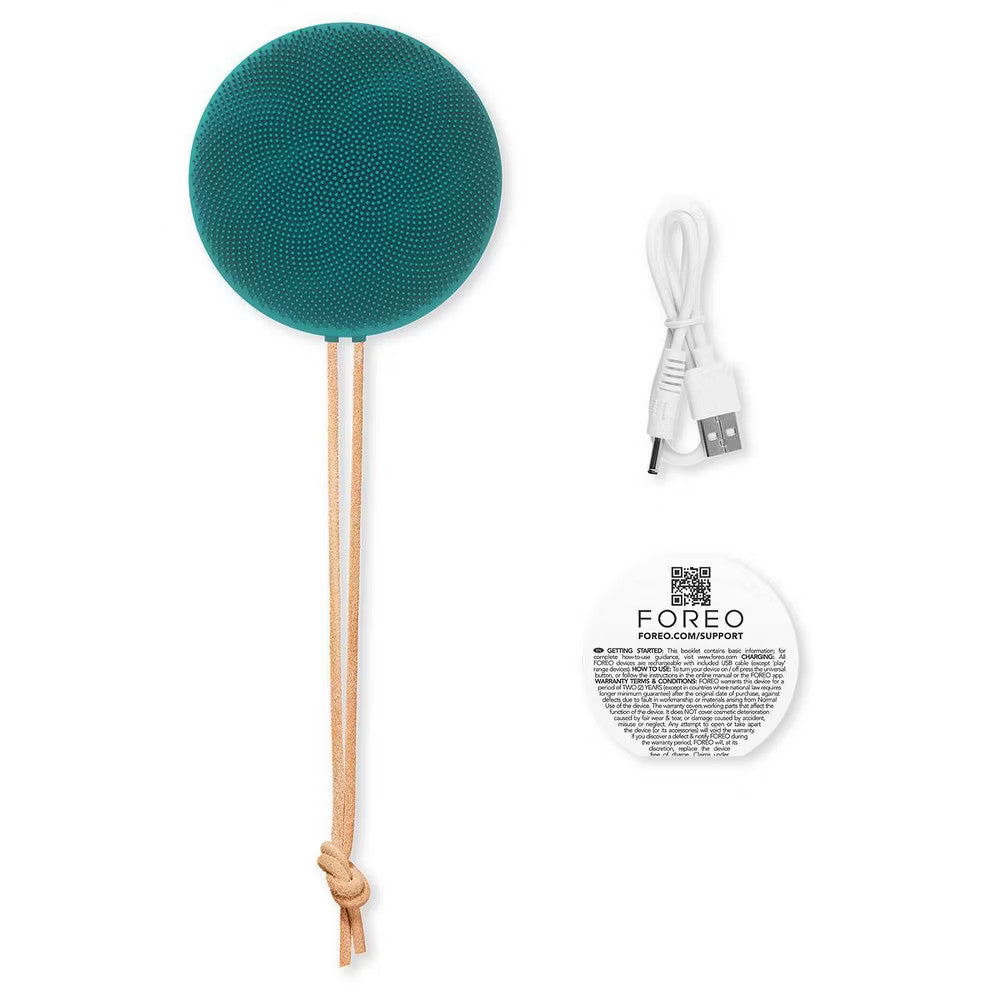 Exfoliating Silicone Body Brush - FOREO Luna for Body Evergreen