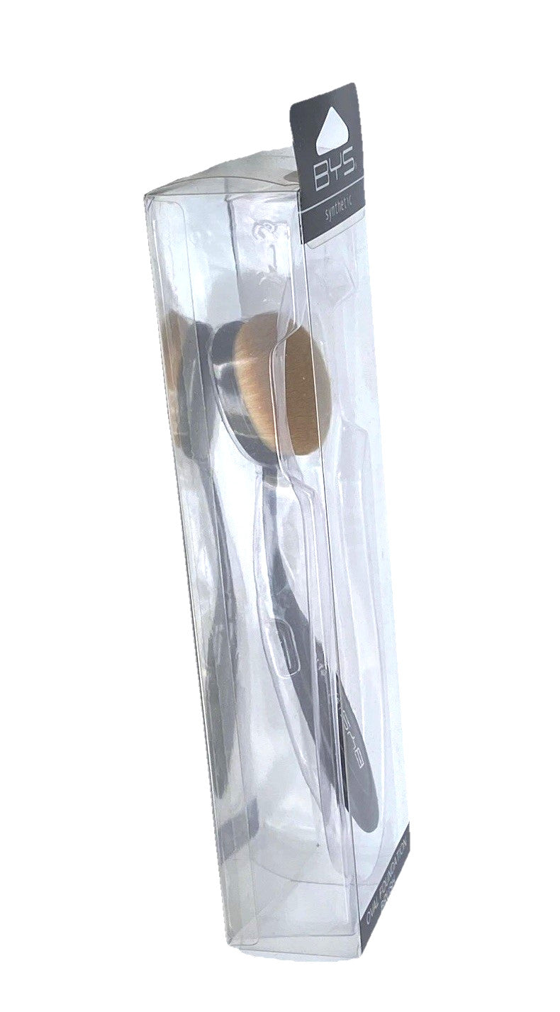 Oval Foundation Brush Synthetic Makeup Tool for Airbrushed Finish