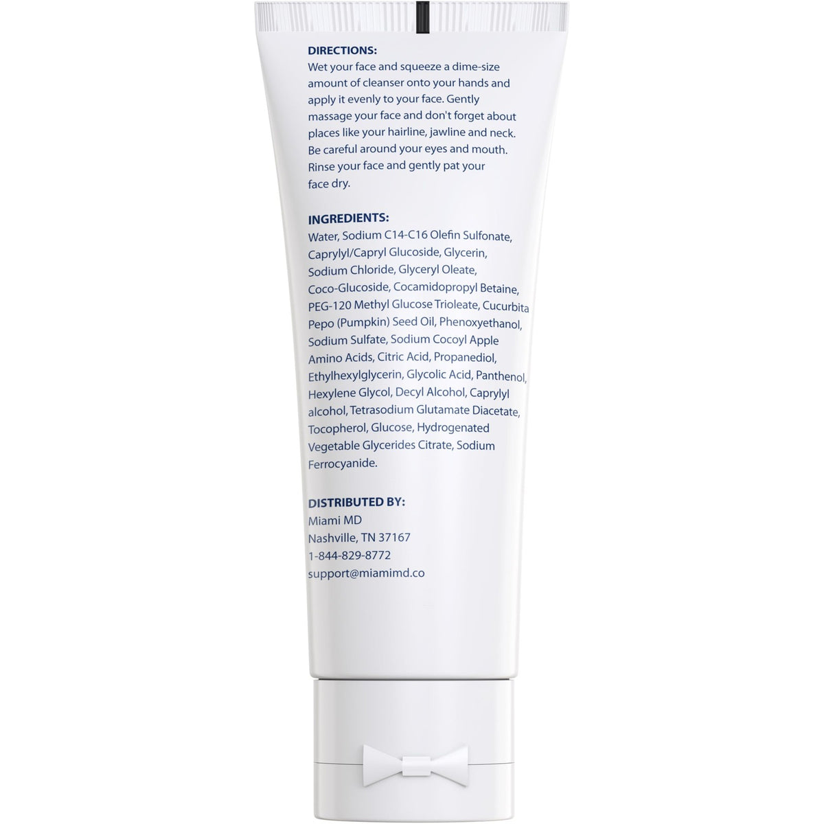 Gentle Facial Cleanser for Dry Sensitive Skin - Hydrating & Anti-Aging 3.75oz