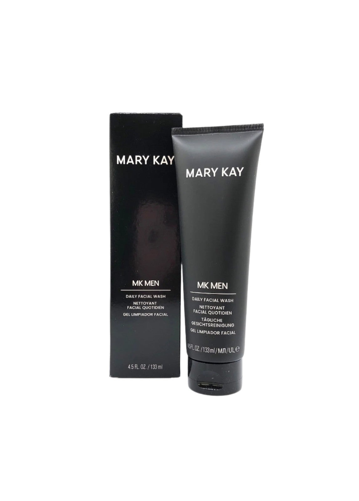 Men's Daily Facial Wash - Full Size, 4.5 Fl Oz - Cleansing for Sensitive Skin