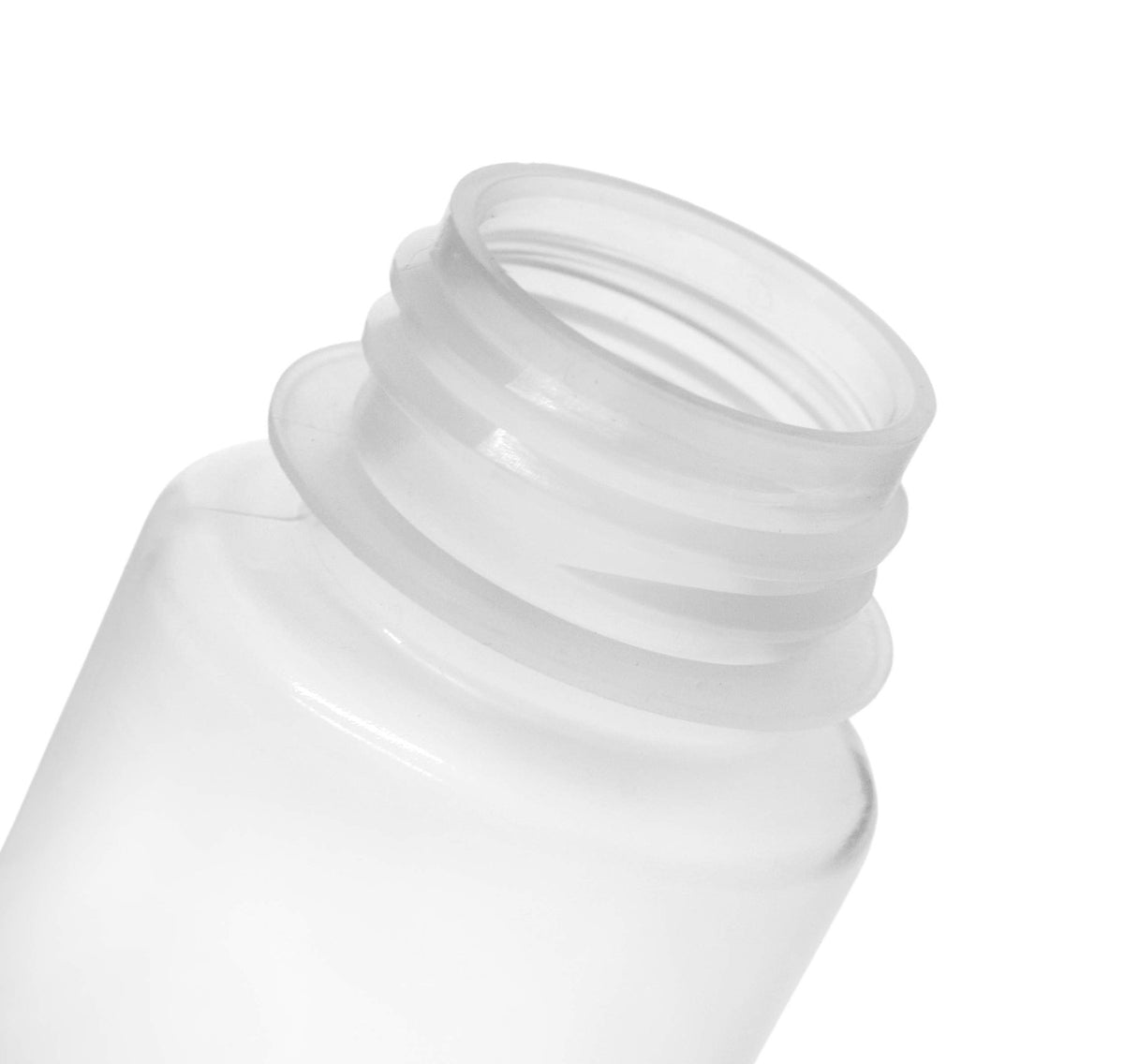 12 Pack 125ml Translucent Polypropylene Reagent Bottles with Wide Mouth & Screw Cap