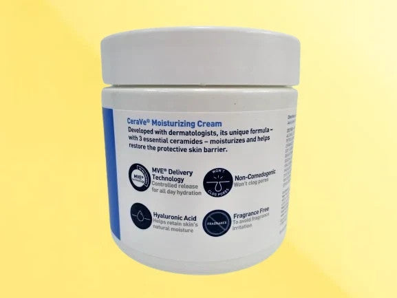 CeraVe Moisturizing Cream Face & Body - 16 oz (3-Pack)
