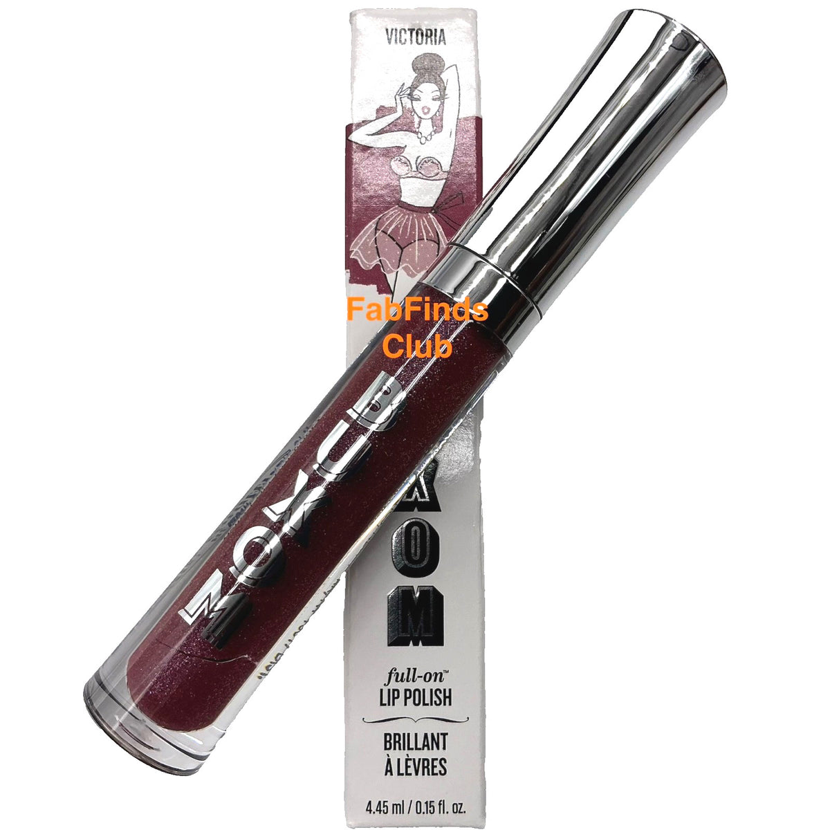 Lip Plumper Lip Gloss with Shimmer and Tingling Effect - Full Size, 0.15oz