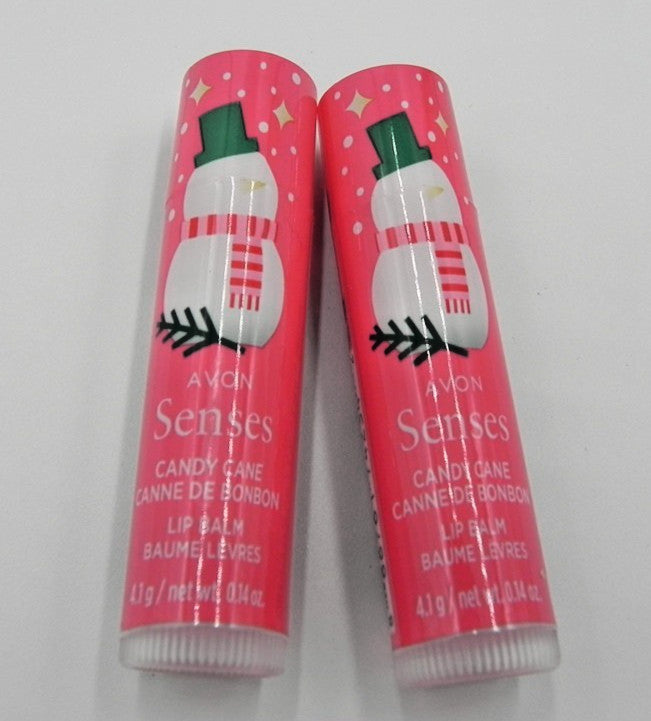 Moisturizing Lip Balm Set - Candy Cane Flavor, 2 Pack, Sealed