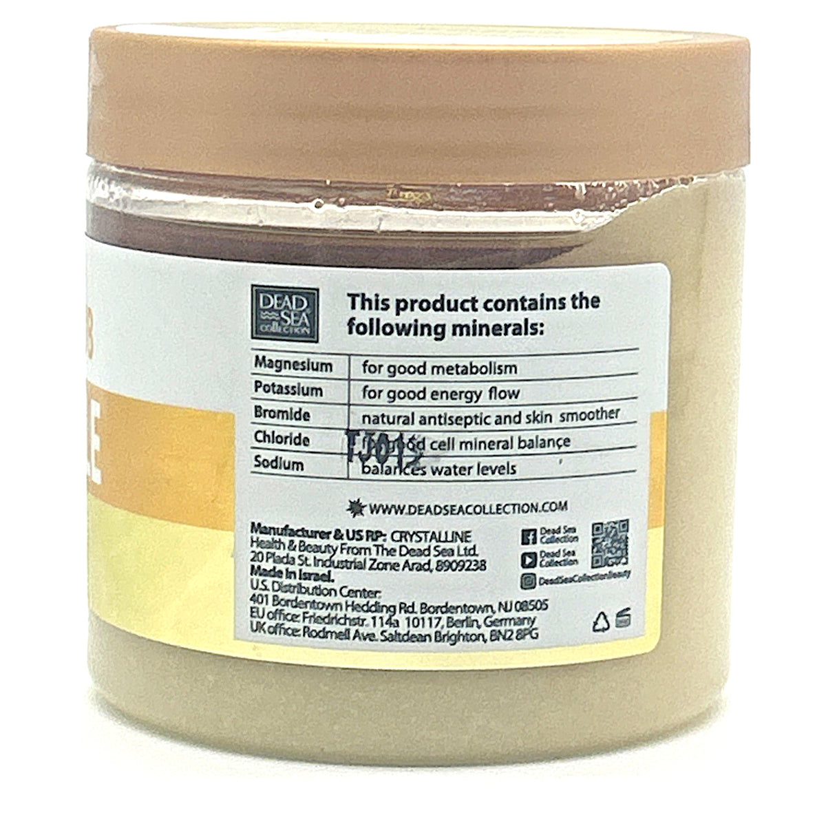 Dead Sea Collection Pineapple Exfoliating Mineral Salt Scrub (23.28