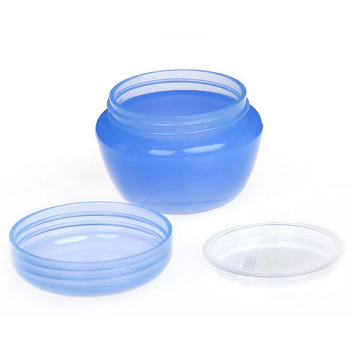 18 Colorful 20g Cosmetic Jar Containers with Lids - Travel Makeup Storage