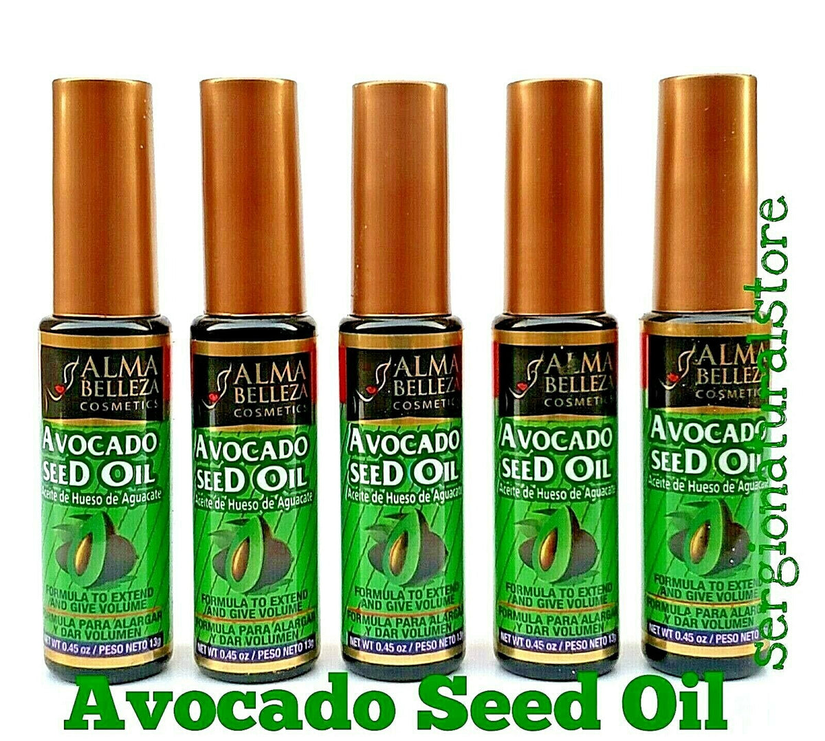 Eyelash Mascara with Avocado Seed Oil - Black Volumizing Lash Extension