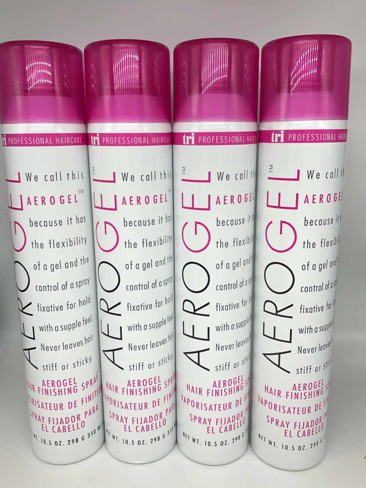 SAME DAY SHIP TRI Hair Spray Aerogel 10.5 oz Pack - Strong Hold, Quick Dry