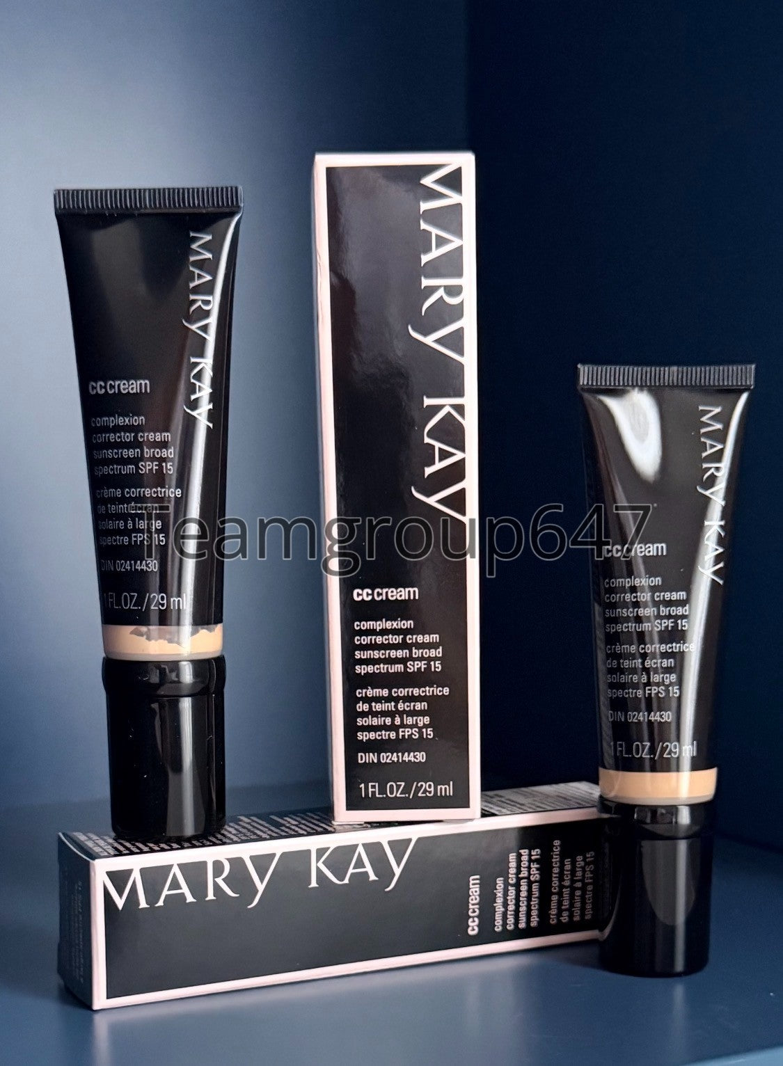 Light to Medium Spectrum CC Cream with SPF 15 - Hydrating, Brightening & Blemish Correcting, 2 Pack