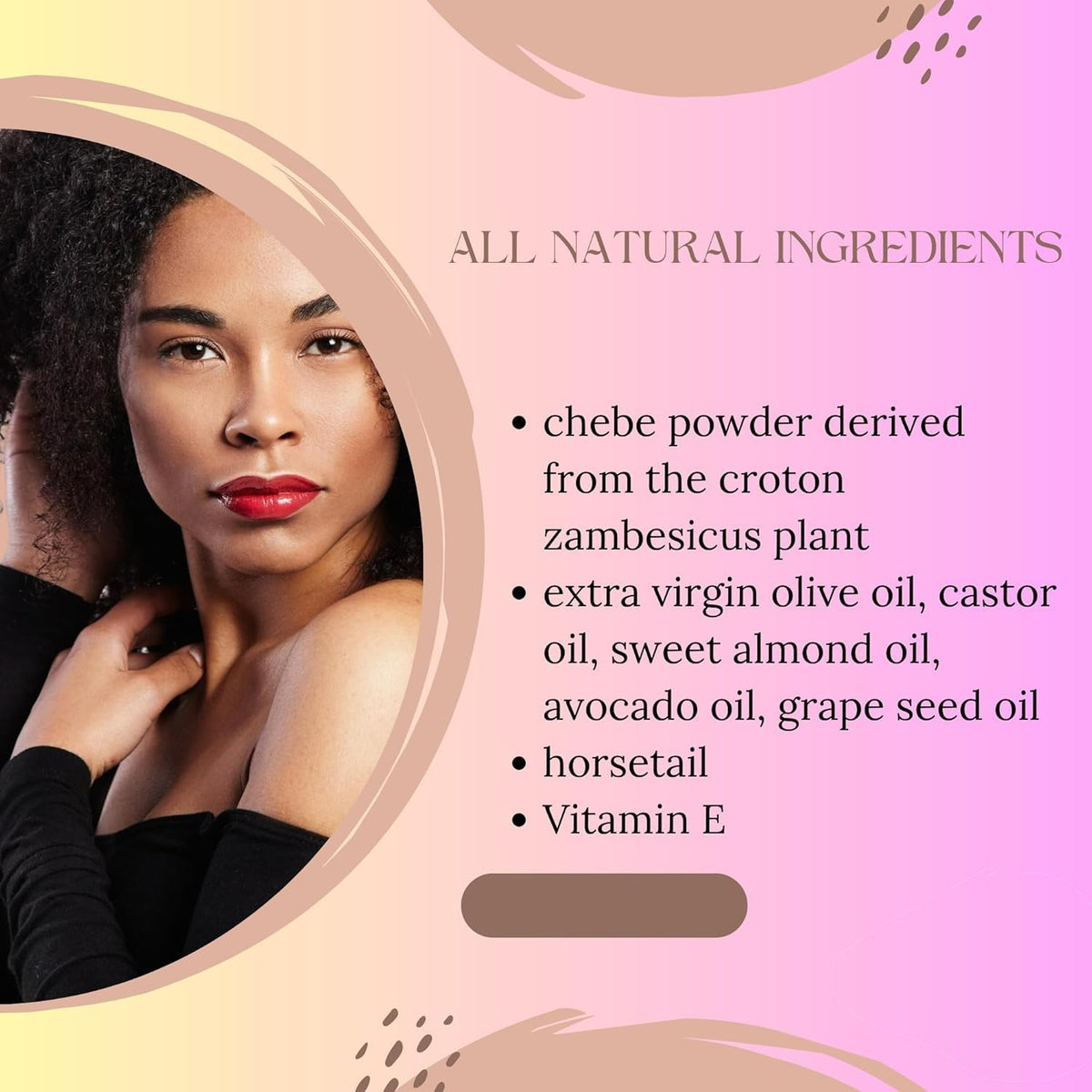 Chebe Hair Growth Set - Shampoo, Conditioner & Scalp Serum