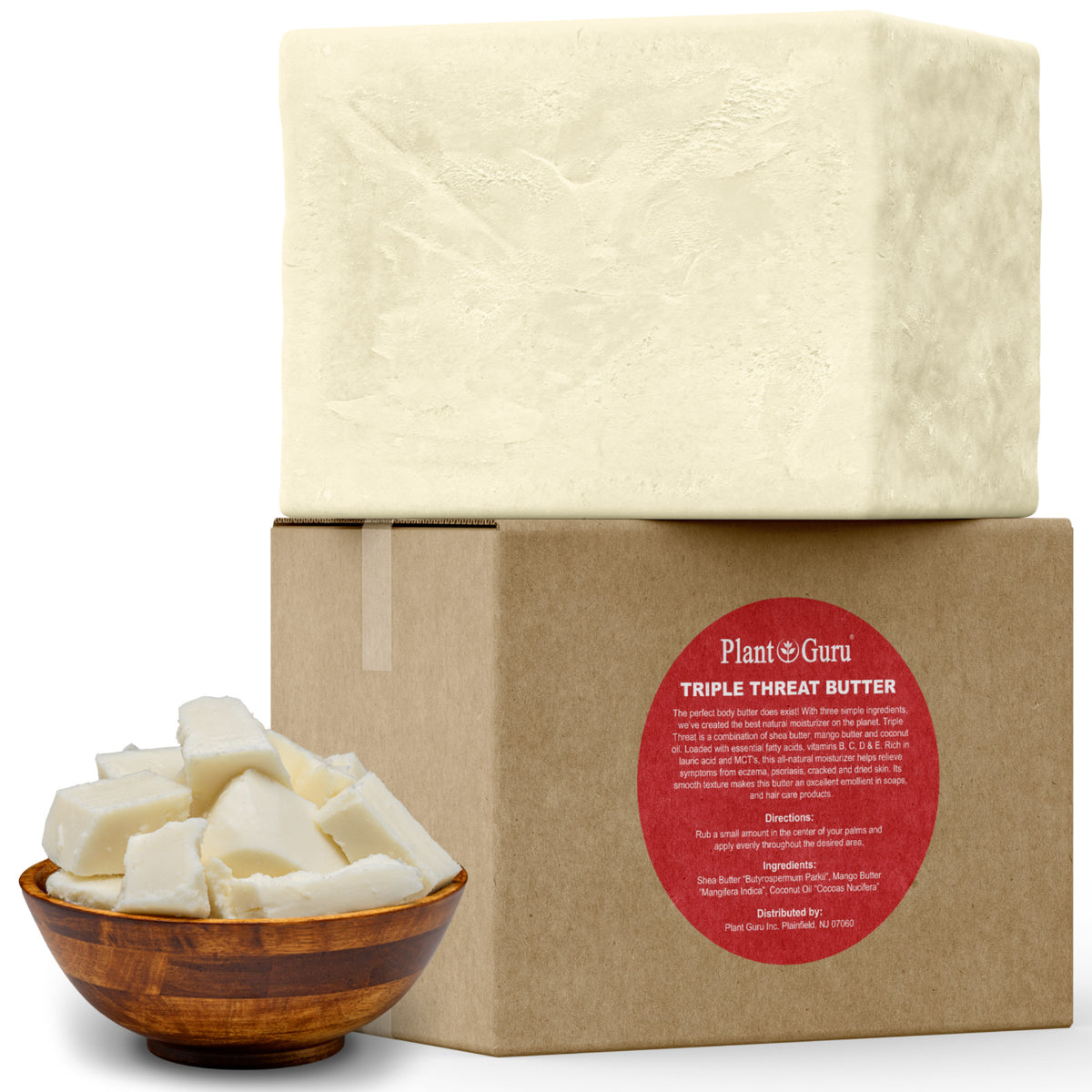 Triple Threat Butter - Shea, Mango & Coconut Oil Blend