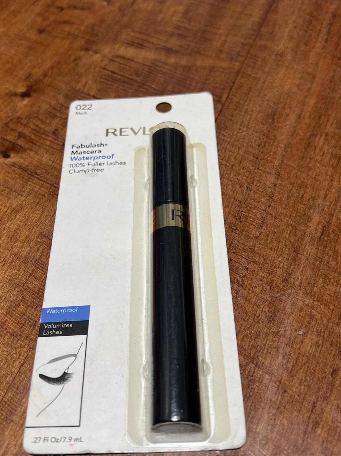 Revlon Waterproof Fabulash Mascara Black 022 Full Size Sealed