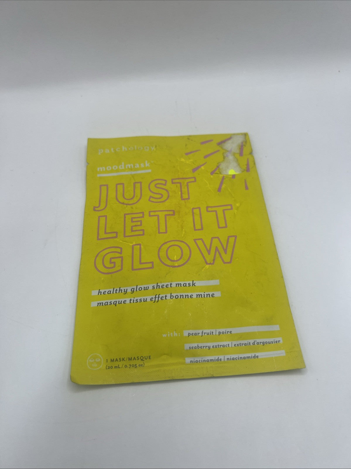 Just Let It Glow Sheet Mask, 0.705 oz