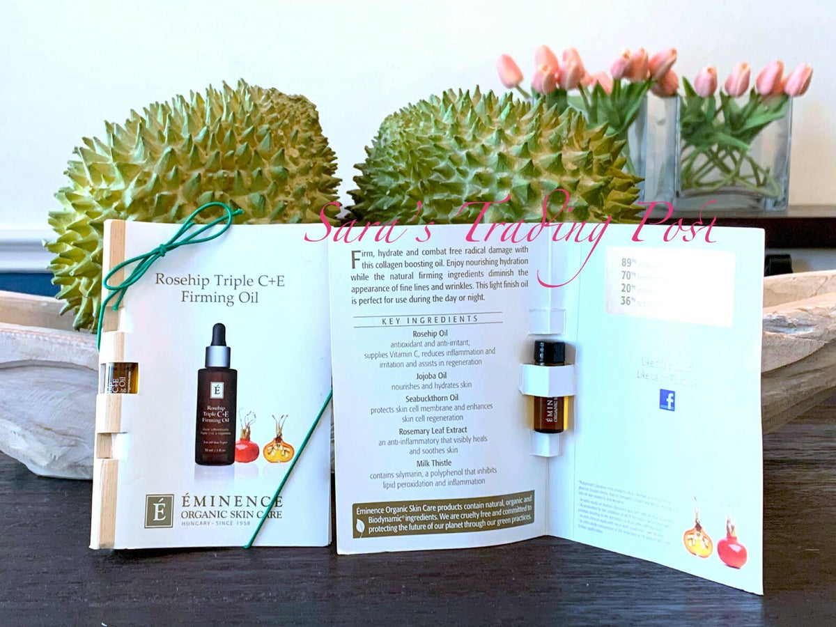 Rosehip C + E Firming Facial Oil Sample Set - 3 Vials