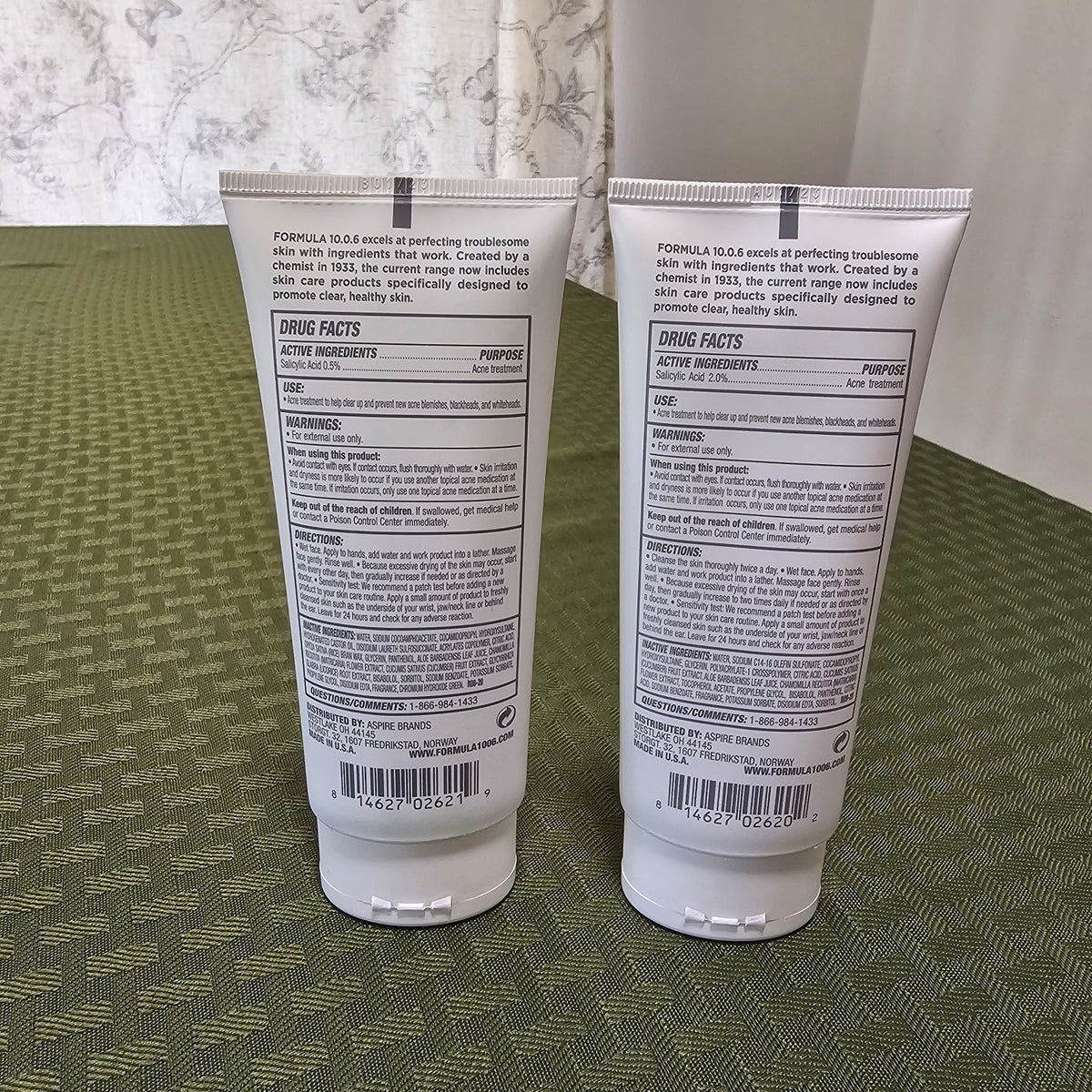 Acne-Fighting Face Wash & Exfoliating Scrub - Gentle Daily Cleanser