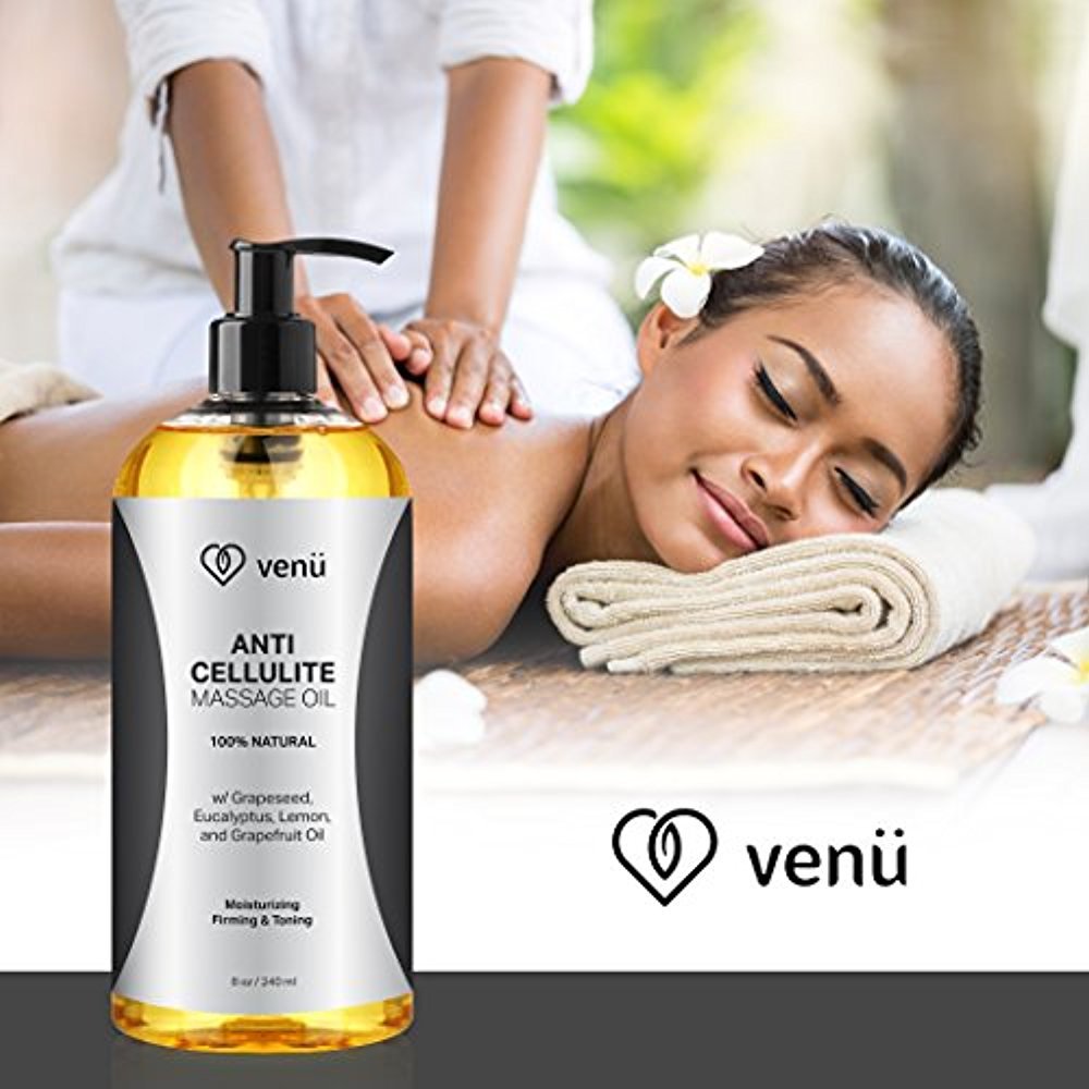 Anti-Cellulite Massage Oil with Grapeseed & Eucalyptus