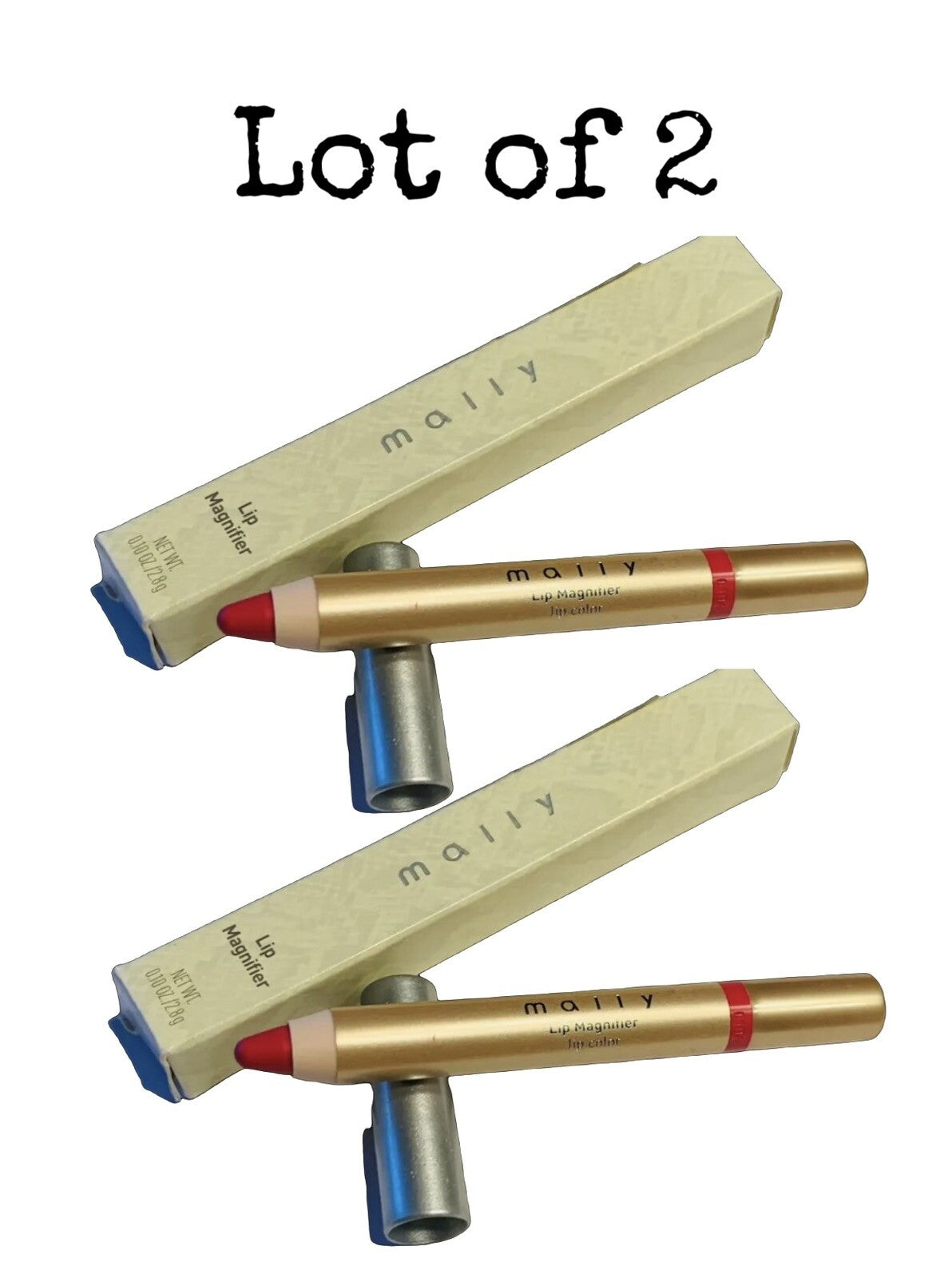 Lip Gloss Set - Fierce Red Lip Crayon 2 Pack, Discontinued