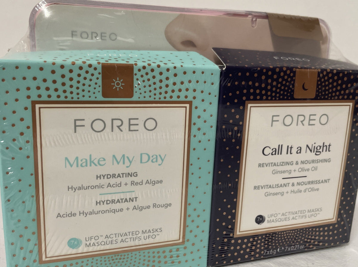 FOREO UFO 2 Pearl Pink – Heated LED Mask System with 2 Masks