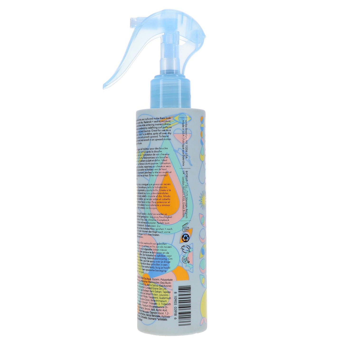 Amika Power Hour Curl Refreshing Spray 6.7 oz - Hair Curl Rejuvenator