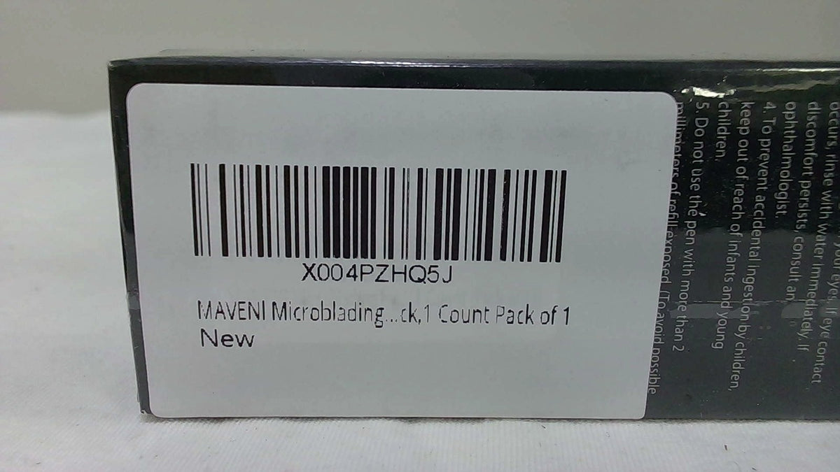 Ultra-Fine Waterproof Brow Pencil - Black, 0.1mm Precision for Natural Looks