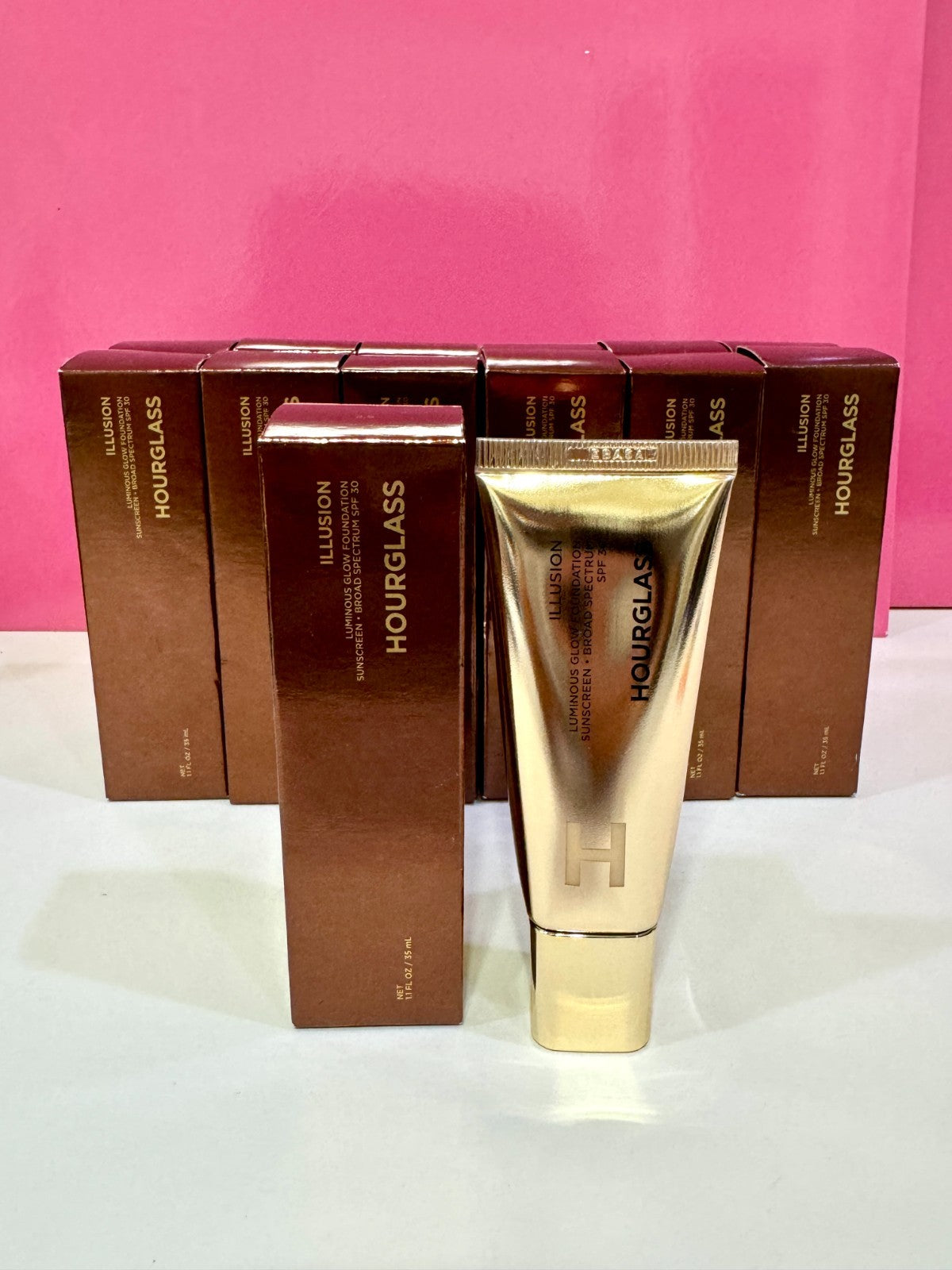 Luminous Glow Foundation SPF 30 - Hourglass Illusion - Sealed NIB, Multiple Shades