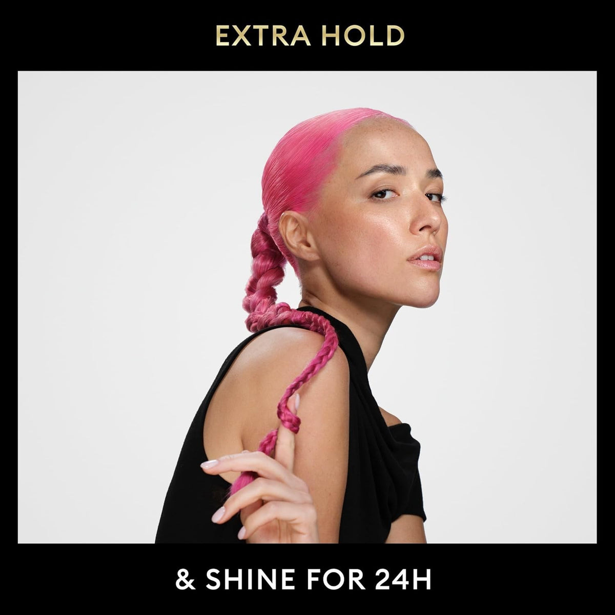 Alcohol-Free Extra Hold Hair Gel 5 oz Unscented - Strong Styling & Frizz Control