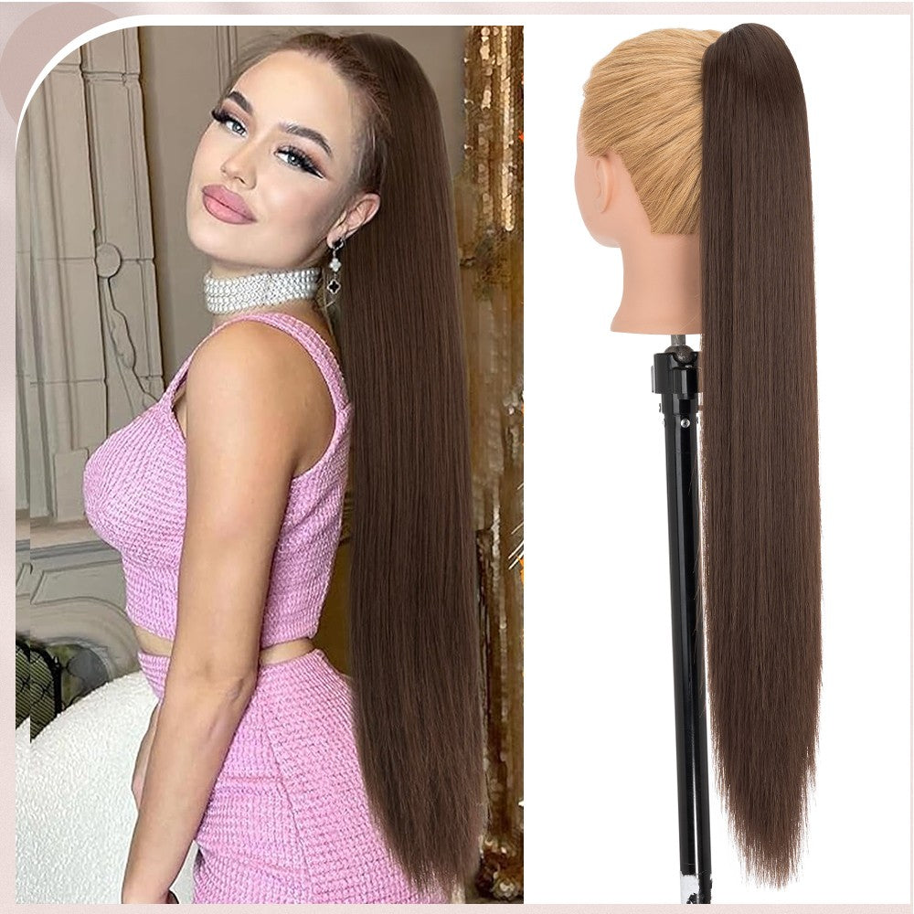 Long 30-Inch Clip-In Hair Extensions - Natural Look & Volume, Multiple Variants