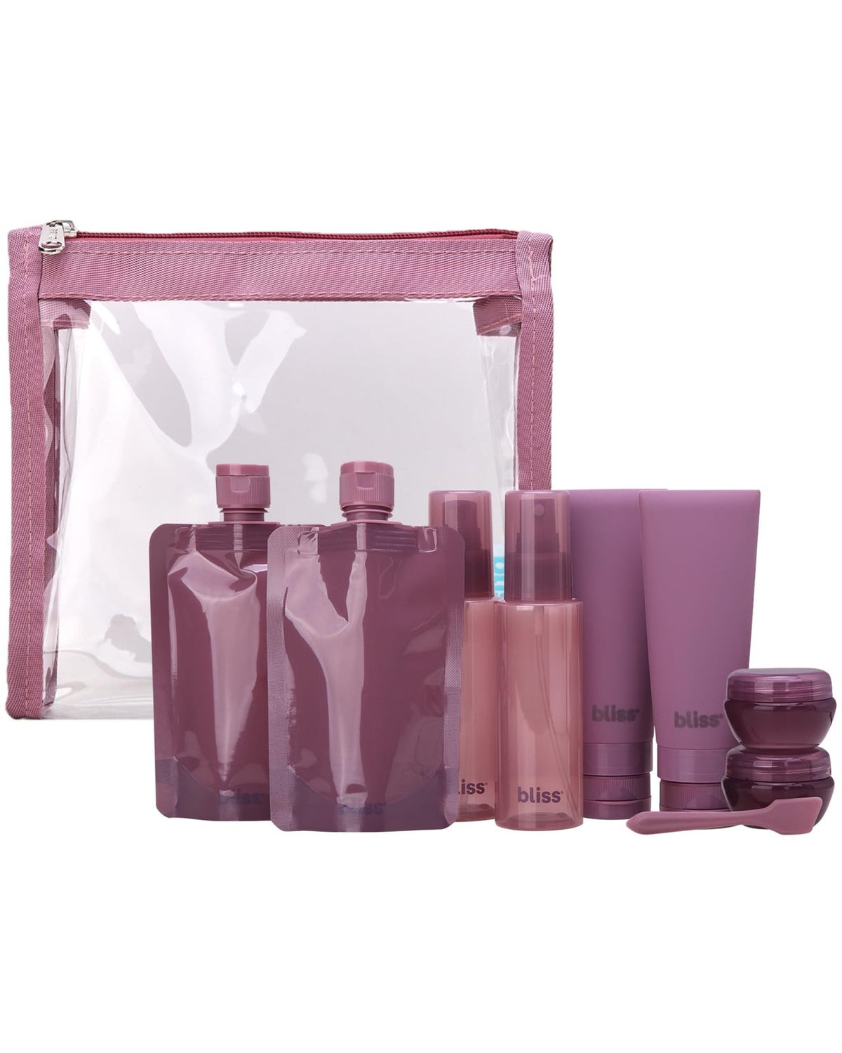 Travel Bottles Set 10 Pack Leak-Proof Refillable Toiletry Containers TSA Approved