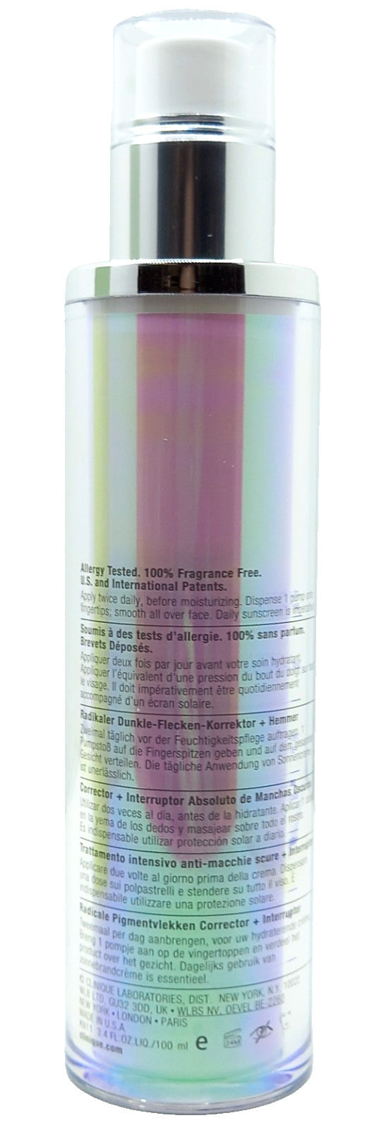 CLINIQUE EVEN BETTER CLINICAL RADICAL DARK SPOT CORRECTOR 3.4 Oz /