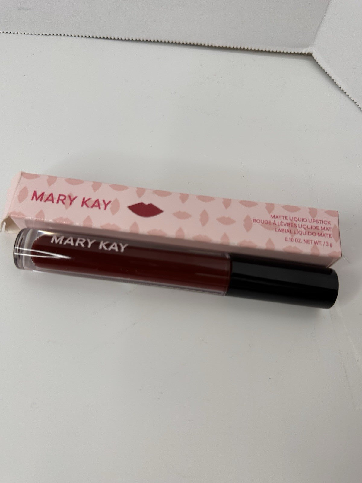 Mary Kay Matte Liquid Lipstick Red Noir - Bold Velvet Finish 0.1 fl oz